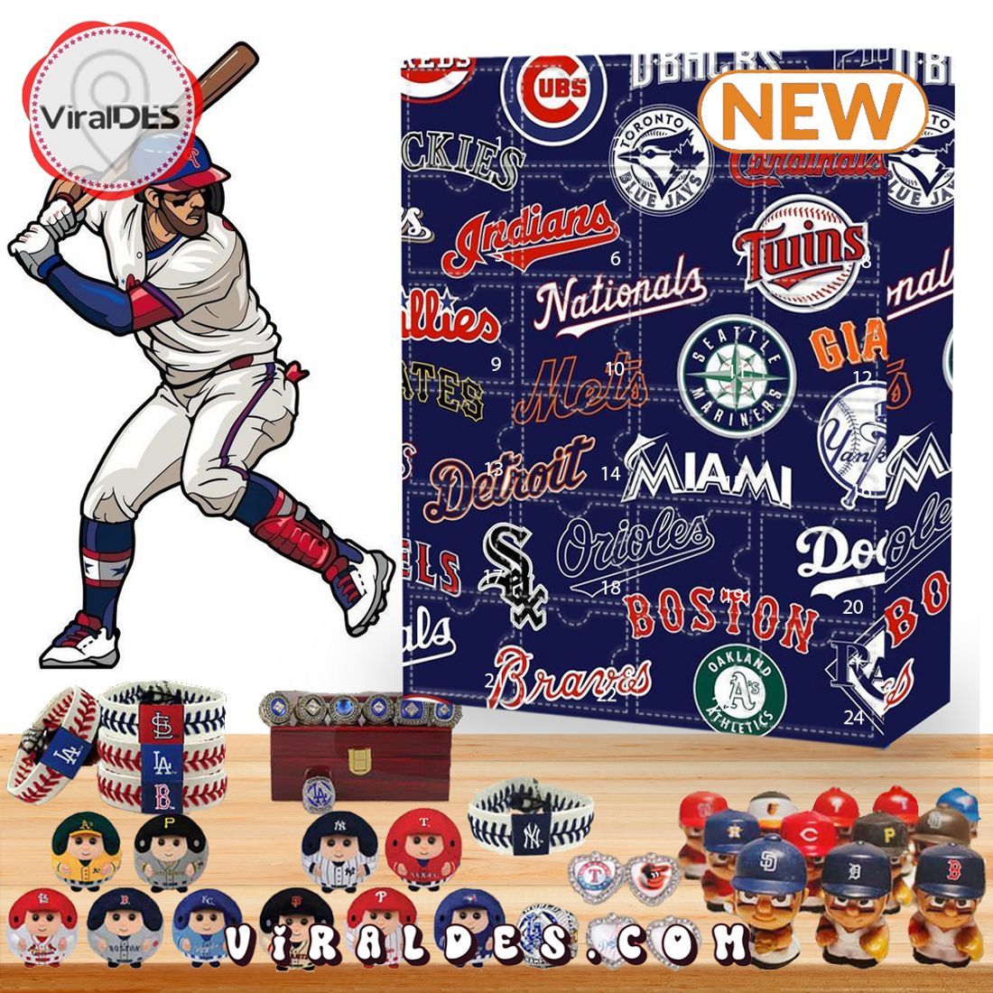 MLB 2025 Advent Calendar – The One With 24 Little Doors