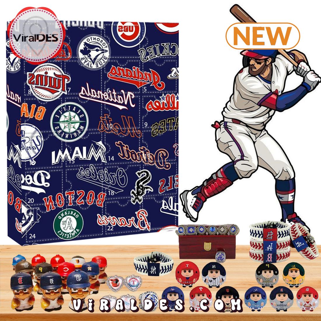 MLB 2025 Advent Calendar – The One With 24 Little Doors