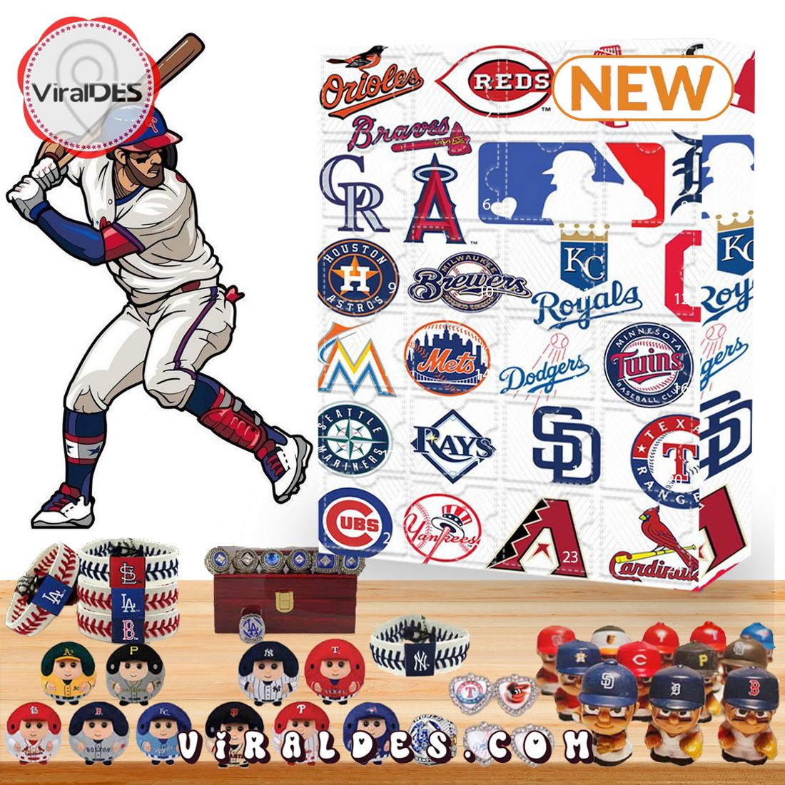 MLB Advent Calendar 2025 – The One With 24 Little Doors