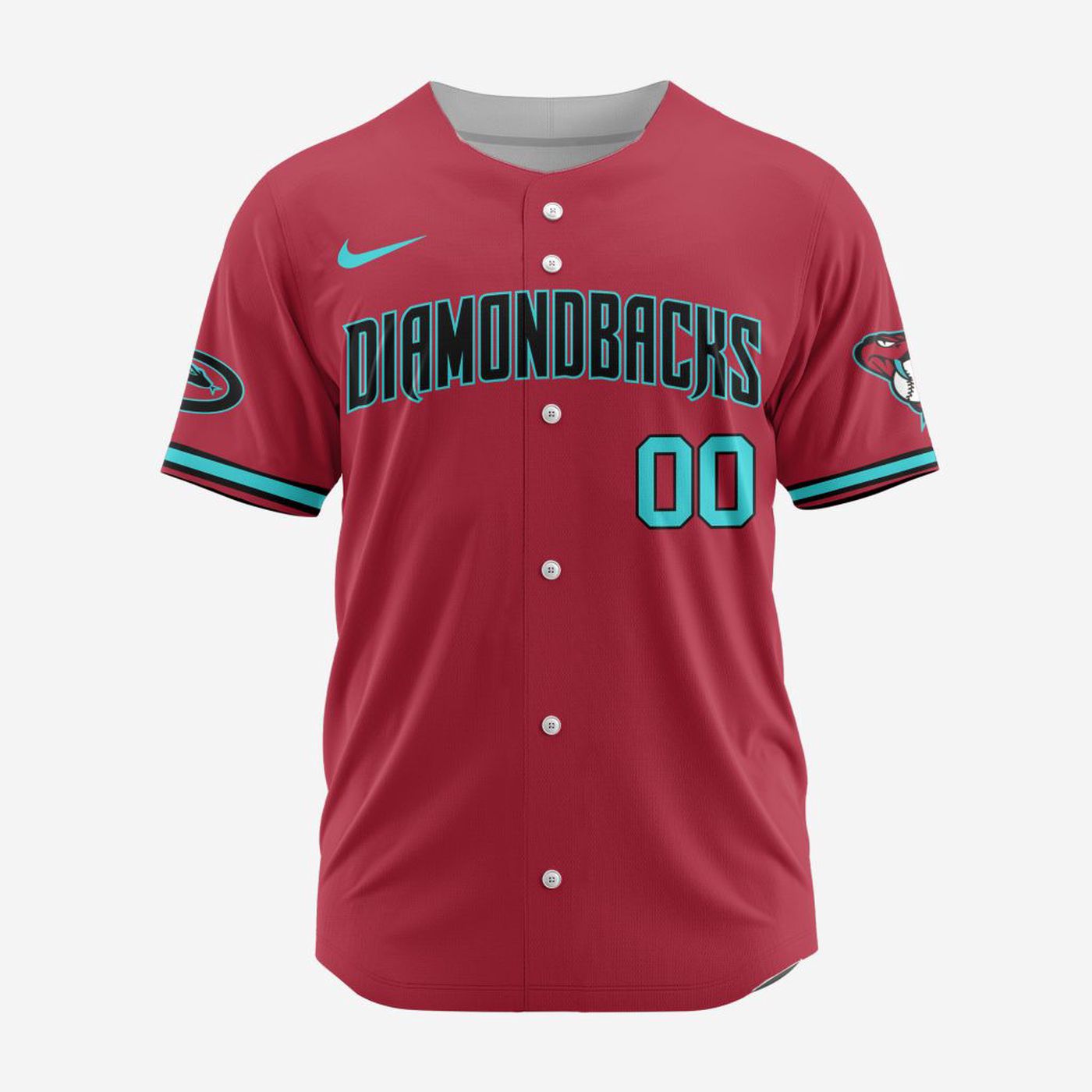 MLB Arizona Diamondbacks Personalized Alternate 02 Baseball Jersey - Bafud T-Shirts, Hoodie, Sweatshirt (Image 2)