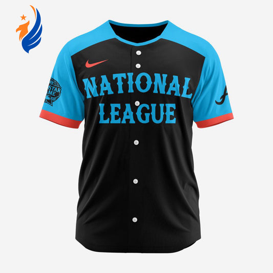 MLB Atlanta Braves Personalized 2024 All Star Game Baseball Jersey - Bafud T-Shirts, Hoodie, Sweatshirt (Image 1)