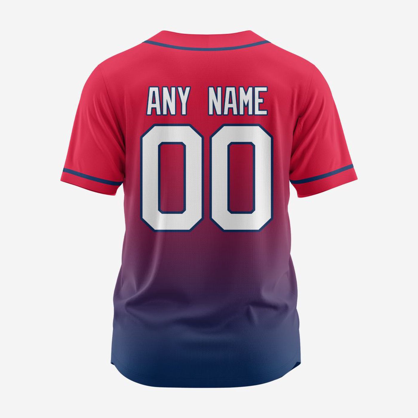 MLB Atlanta Braves Personalized Gradient Design Baseball Jersey Gift for Men Women - Bafud T-Shirts, Hoodie,... (Image 2)
