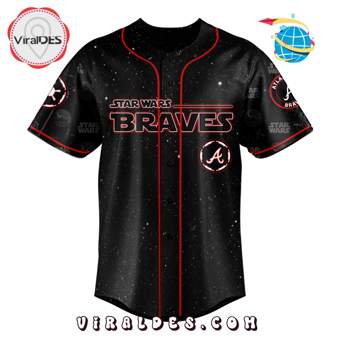 MLB Atlanta Braves x Star War Night 2025 Jersey