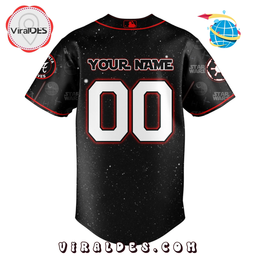 MLB Atlanta Braves x Star War Night 2025 Jersey