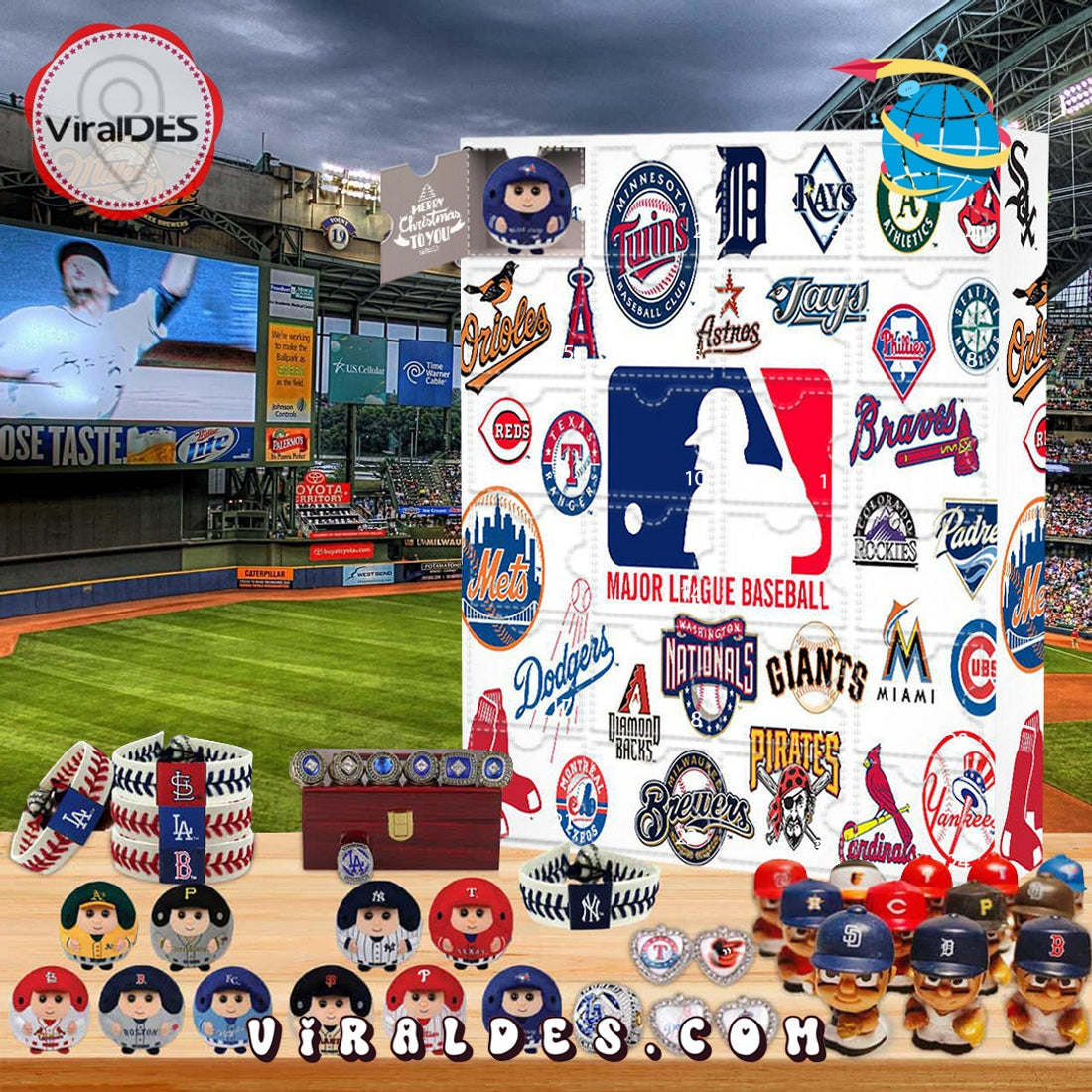 MLB Baseball Advent Calendar 2025