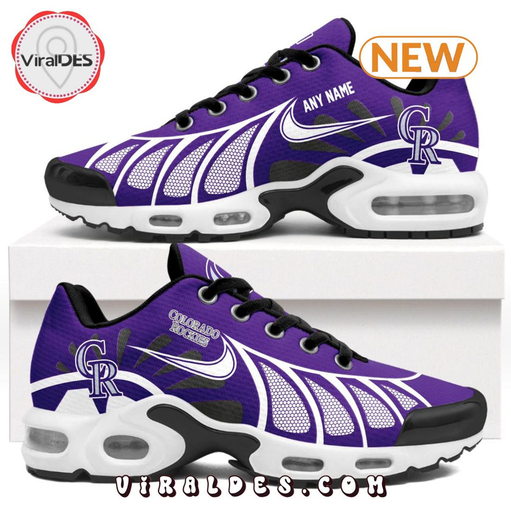 MLB Colorado Rockies Custom Air Max Plus Shoes