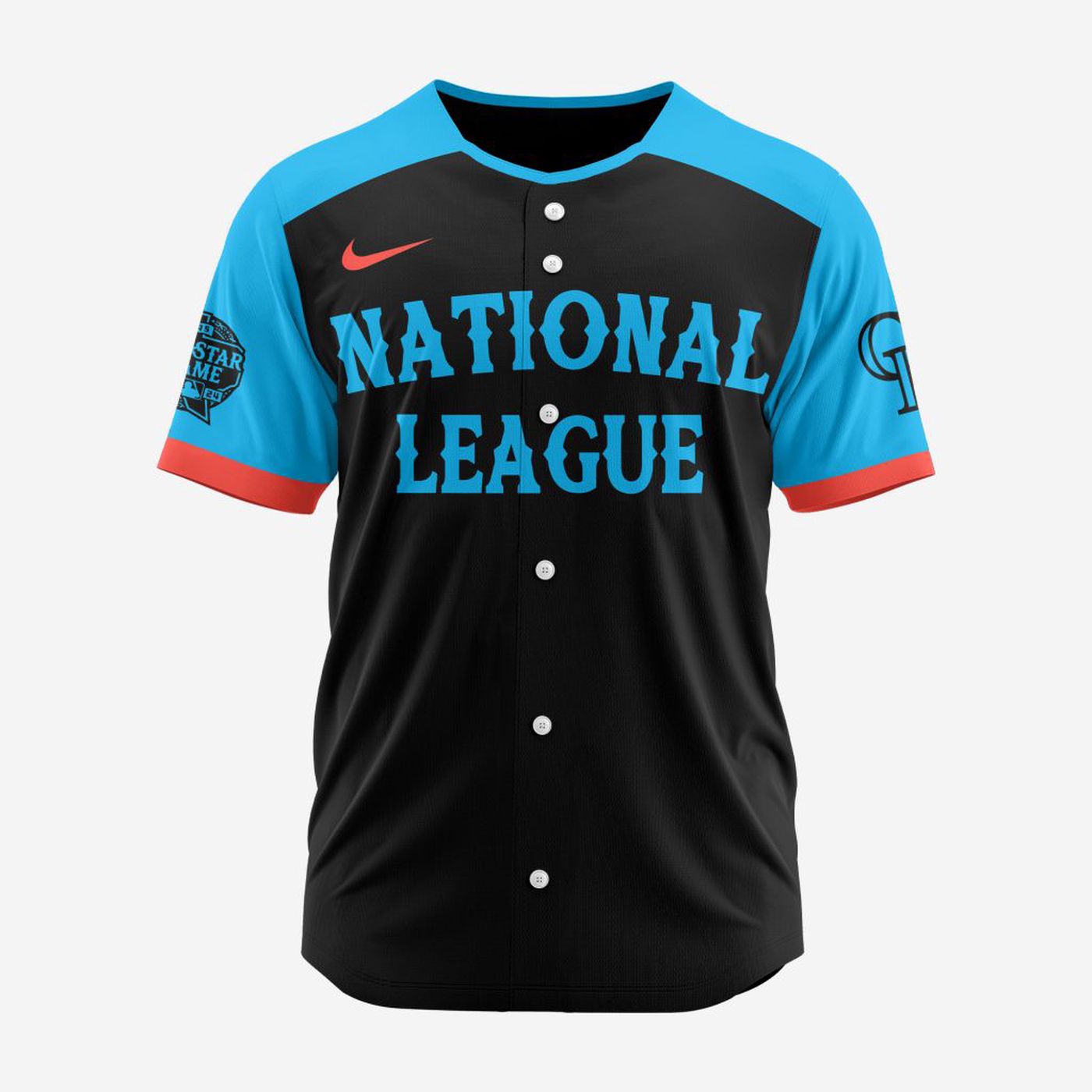 MLB Colorado Rockies Personalized 2024 All Star Game Baseball Jersey - Bafud T-Shirts, Hoodie, Sweatshirt (Image 3)