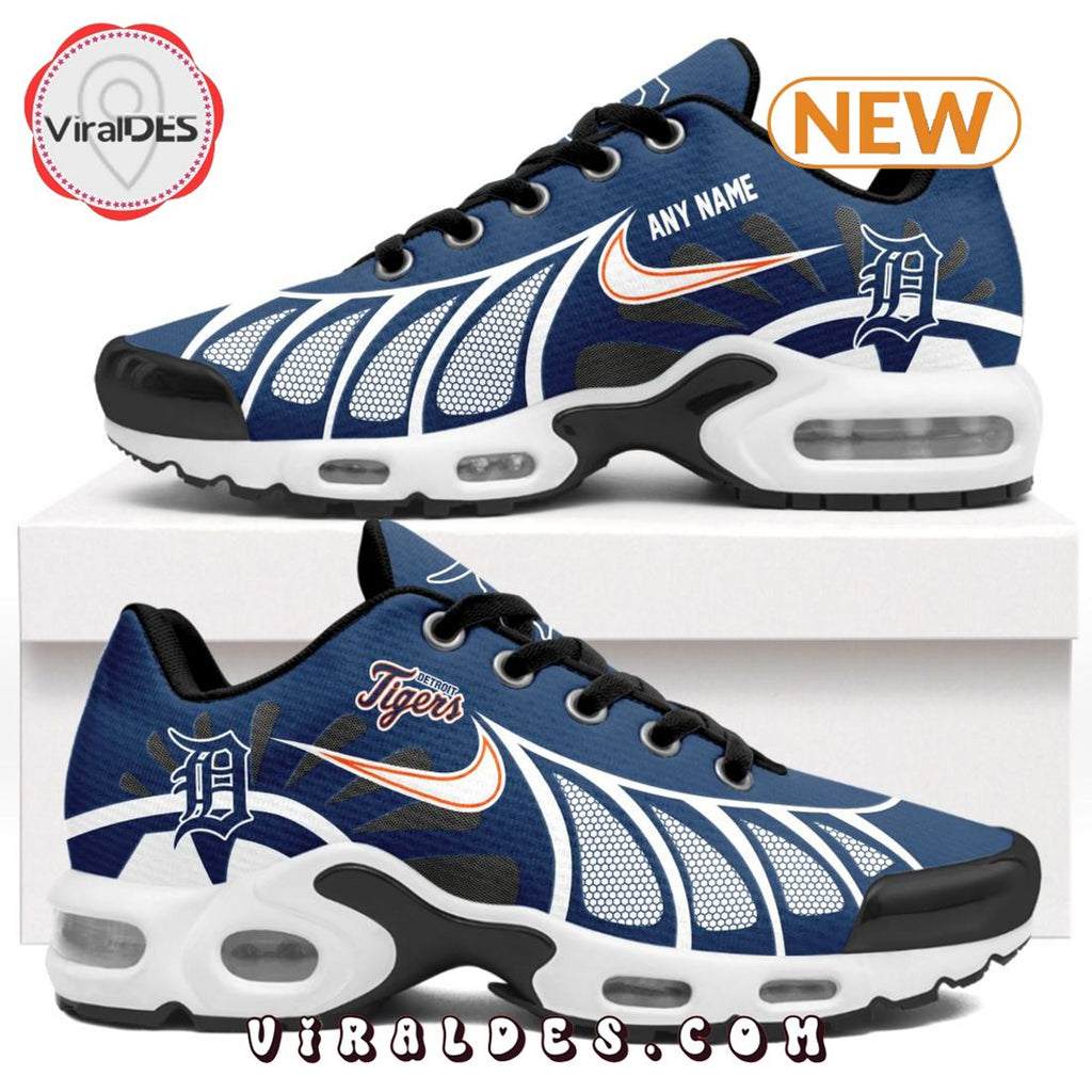 MLB Detroit Tigers Custom Air Max Plus Shoes