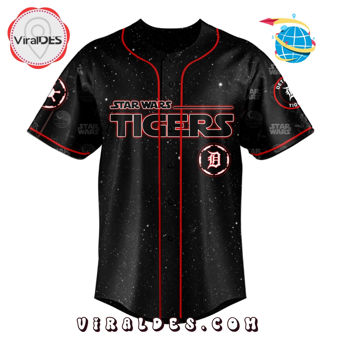 MLB Detroit Tigers x Star War Night 2025 Jersey