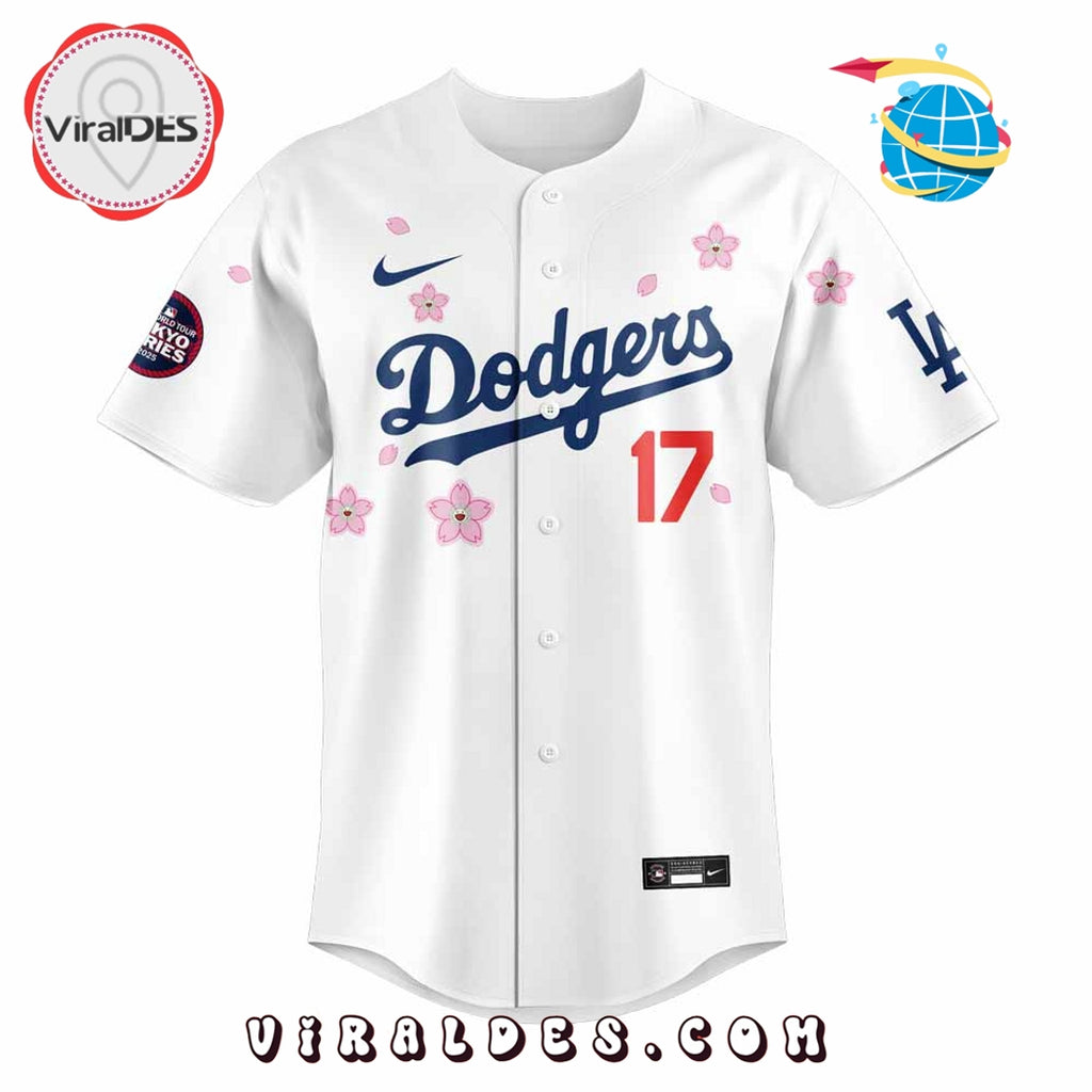 MLB Dodgers Takashi Murakami x Tokyo Series Baseball Jersey