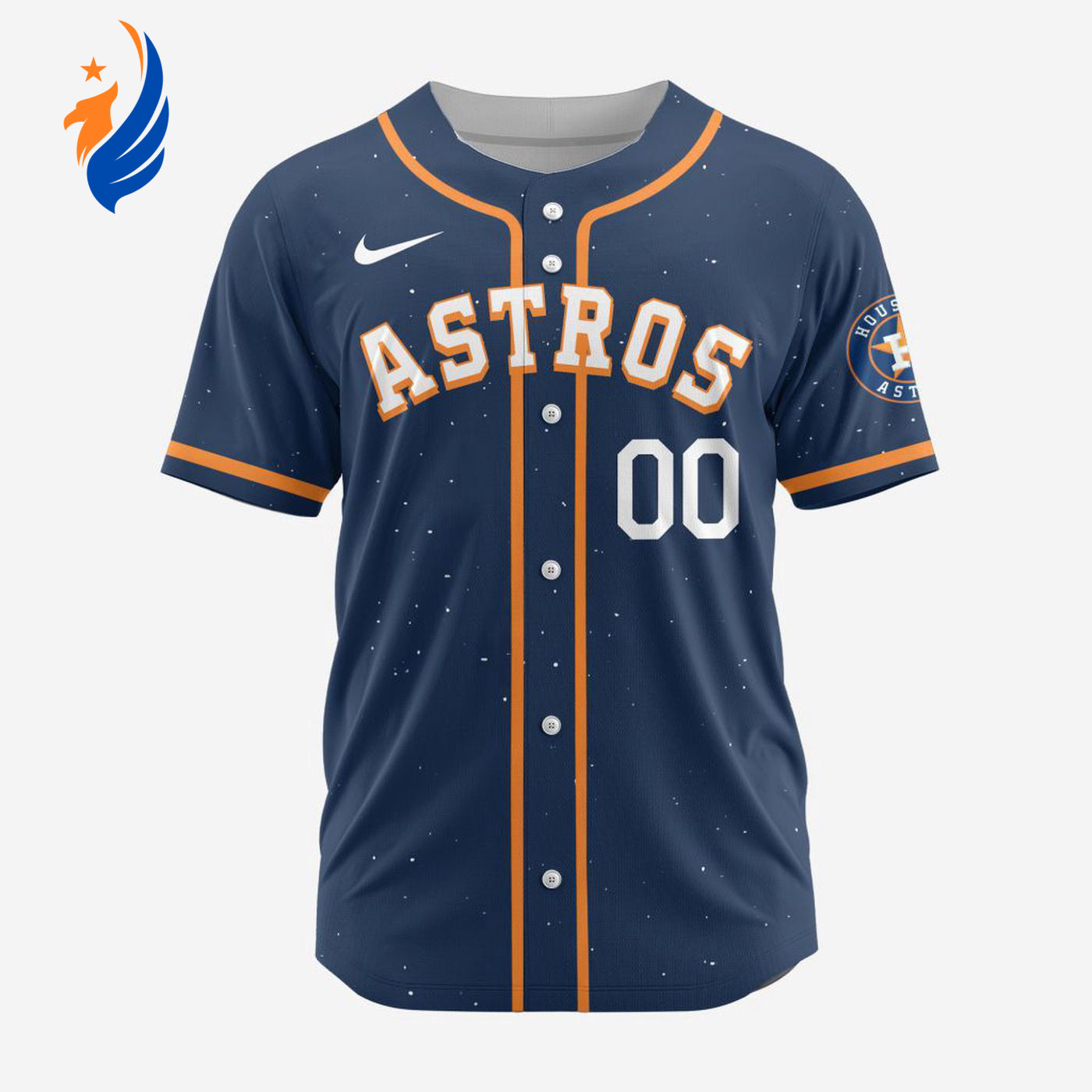 MLB Houston Astros Personalized Alternate Design Concept Baseball Jersey 2404 - Bafud T-Shirts, Hoodie, Sweatshirt (Image 1)