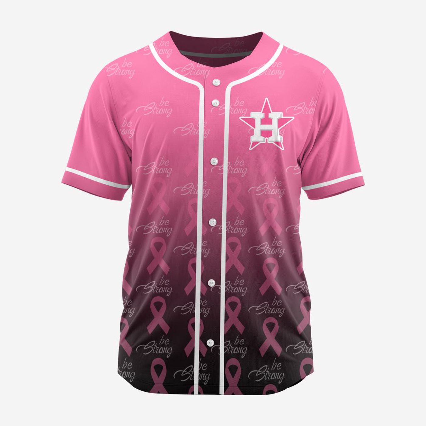 MLB Houston Astros Special Pink Design Fight Breast Cancer Baseball Jersey Gift for Men Women - Bafud T-Shirts,... (Image 2)