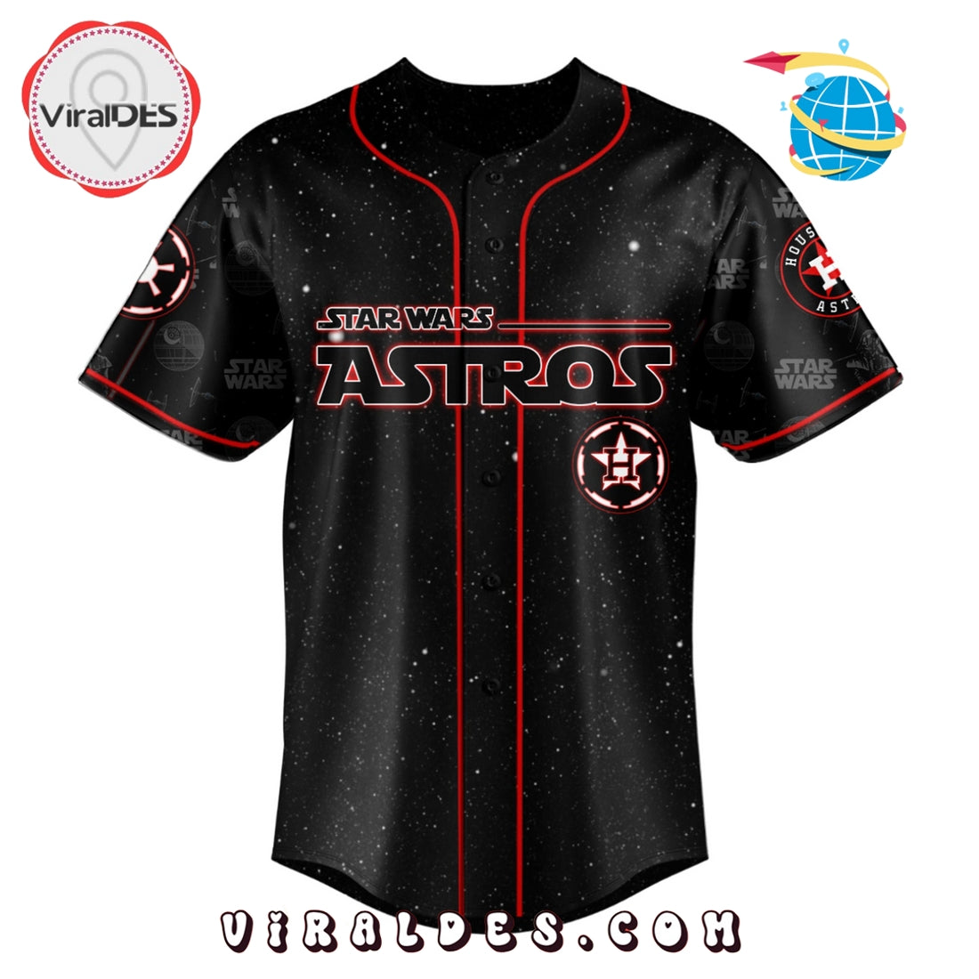 MLB Houston Astros x Star War Night 2025 Jersey