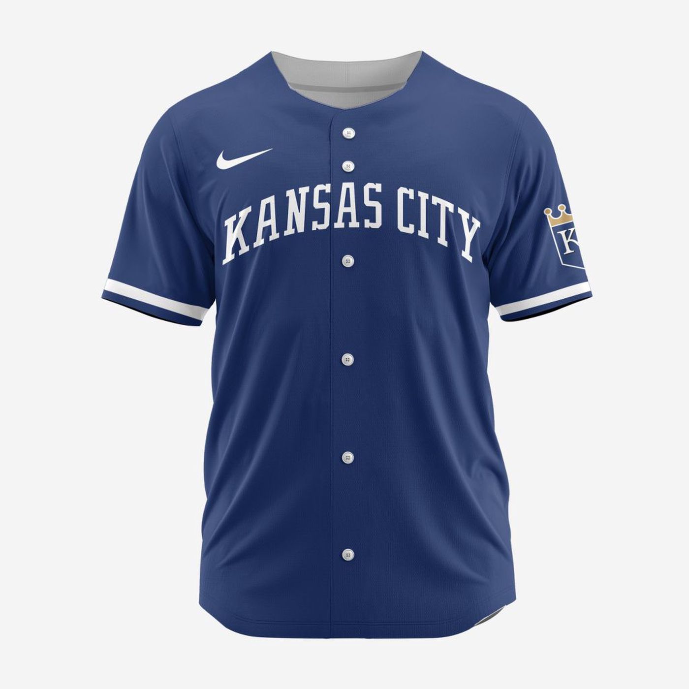 MLB Kansas City Royals Personalized Alternate 02 Baseball Jersey - Bafud T-Shirts, Hoodie, Sweatshirt (Image 2)