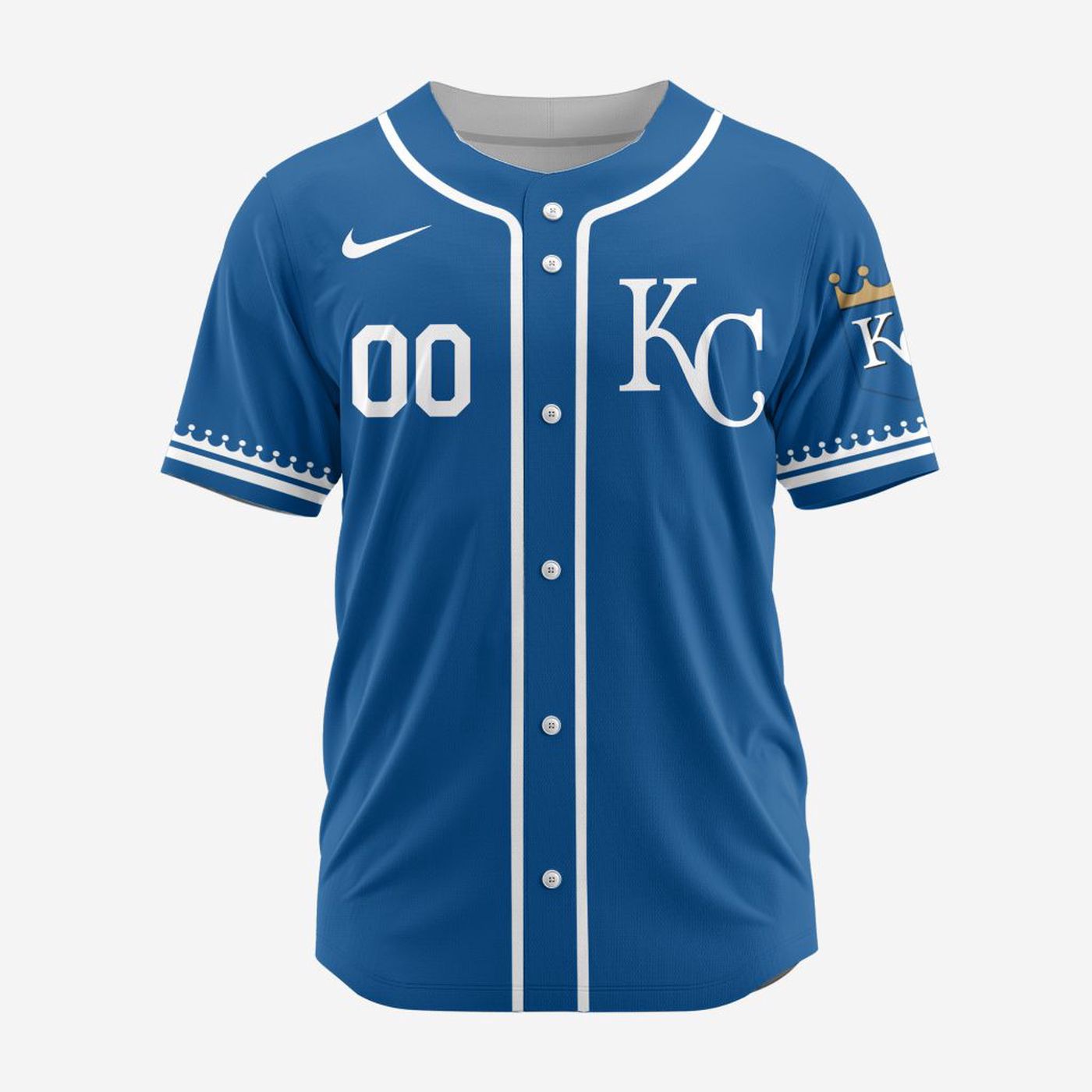 MLB Kansas City Royals Personalized Alternate Design Concept Baseball Jersey 2402 - Bafud T-Shirts, Hoodie,... (Image 2)