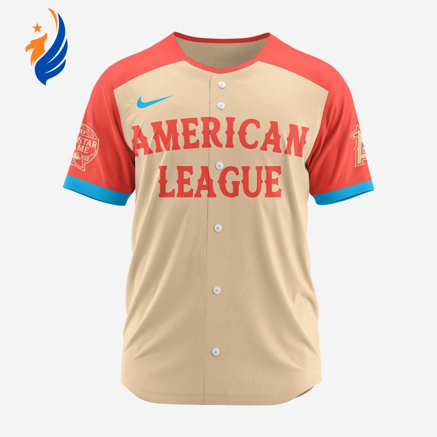 MLB Los Angeles Angels Personalized 2024 All Star Game Baseball Jersey - Bafud T-Shirts, Hoodie, Sweatshirt (Image 1)