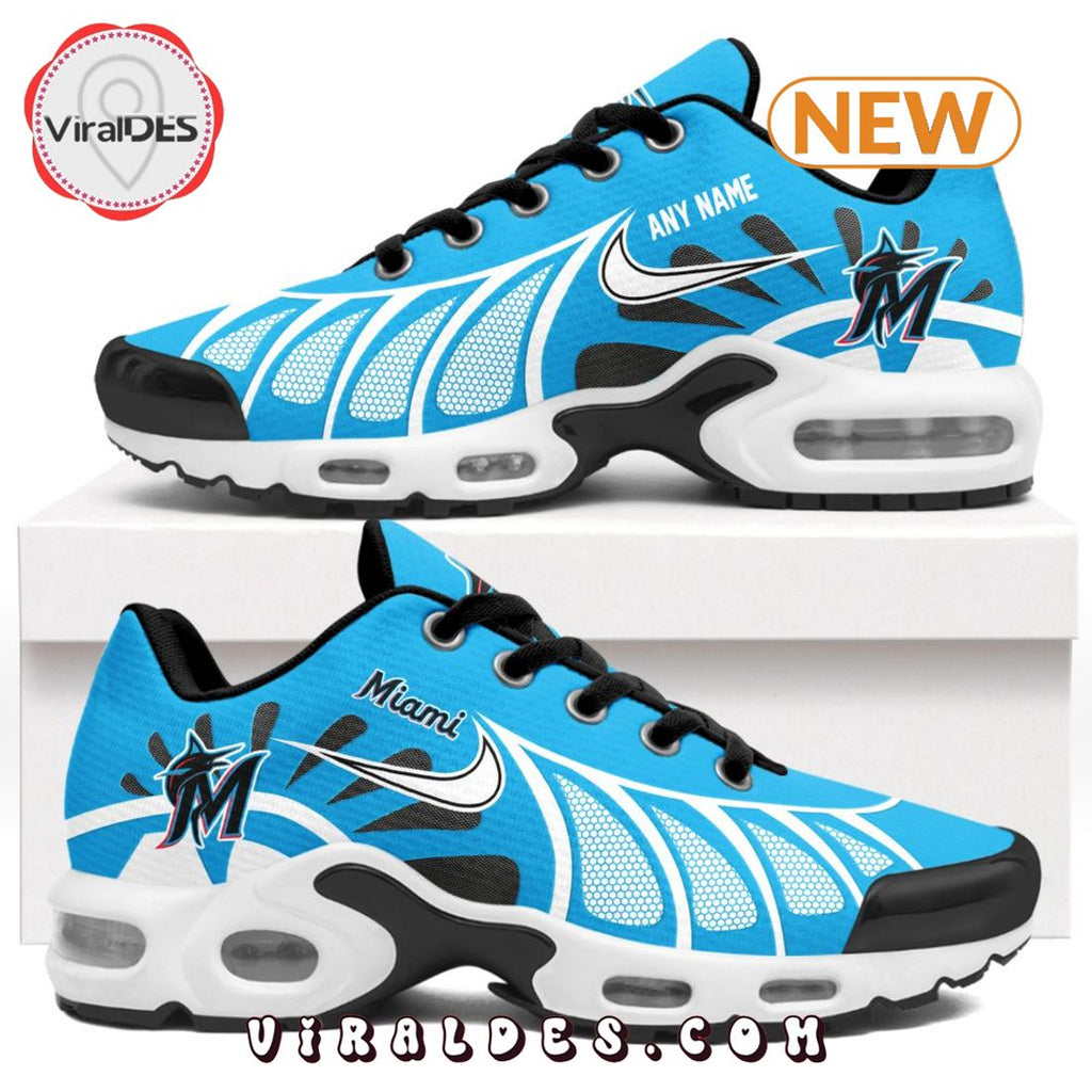 MLB Miami Marlins Custom Air Max Plus Shoes