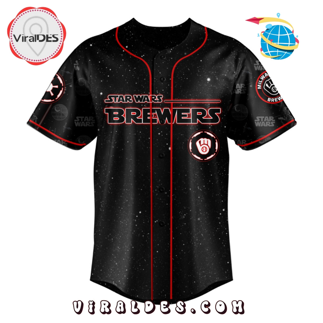 MLB Milwaukee Brewers x Star War Night 2025 Jersey