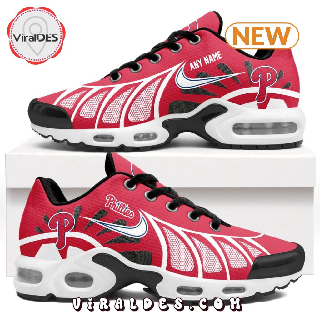 MLB Philadelphia Phillies Custom Air Max Plus Shoes