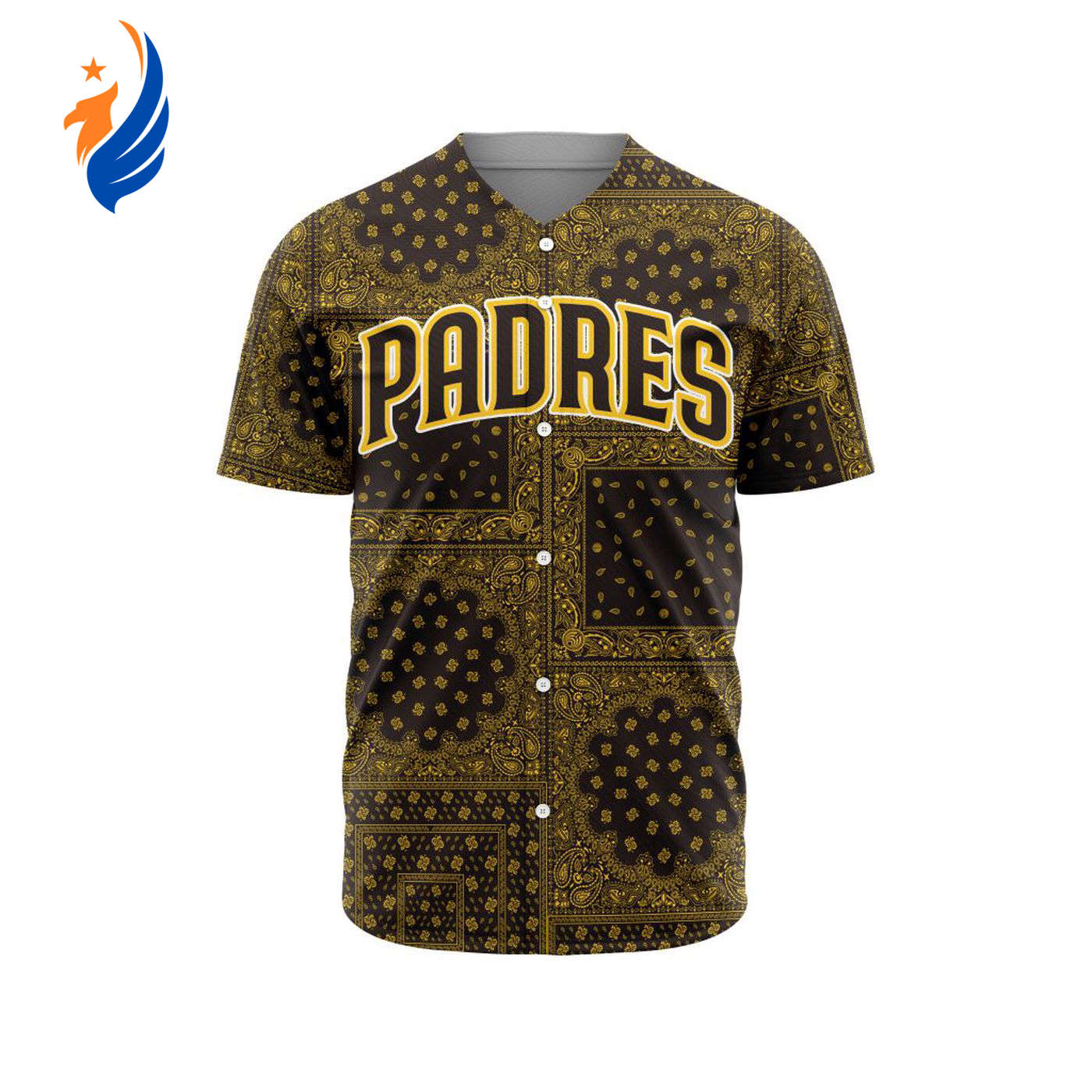 MLB San Diego Padres Special Paisley Design Baseball Jersey Gift for Men Women - Bafud T-Shirts, Hoodie, Sweatshirt (Image 1)