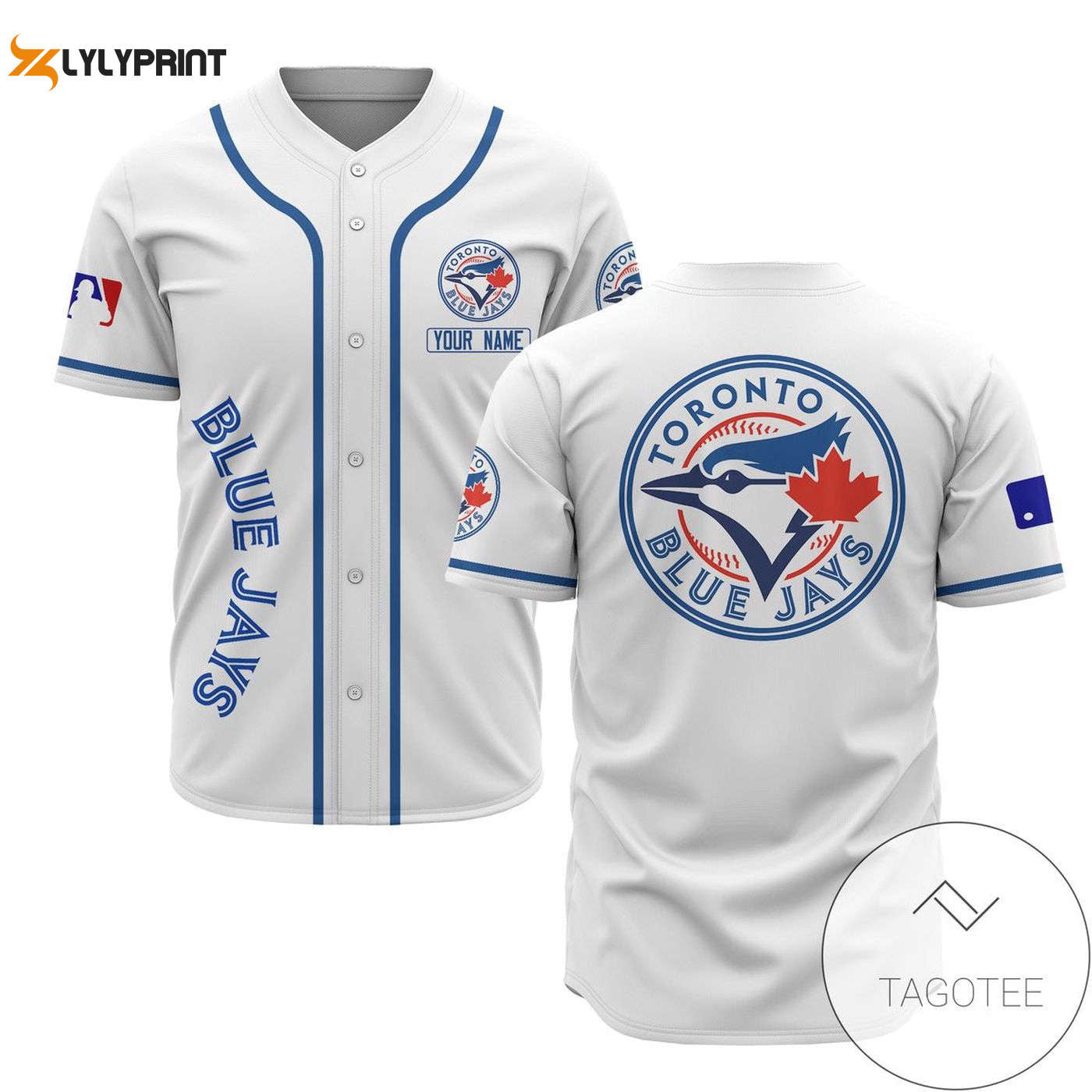 Personalized MLB Toronto Blue Jays Jersey: Custom Name Unisex Shirt - lylyprint.com