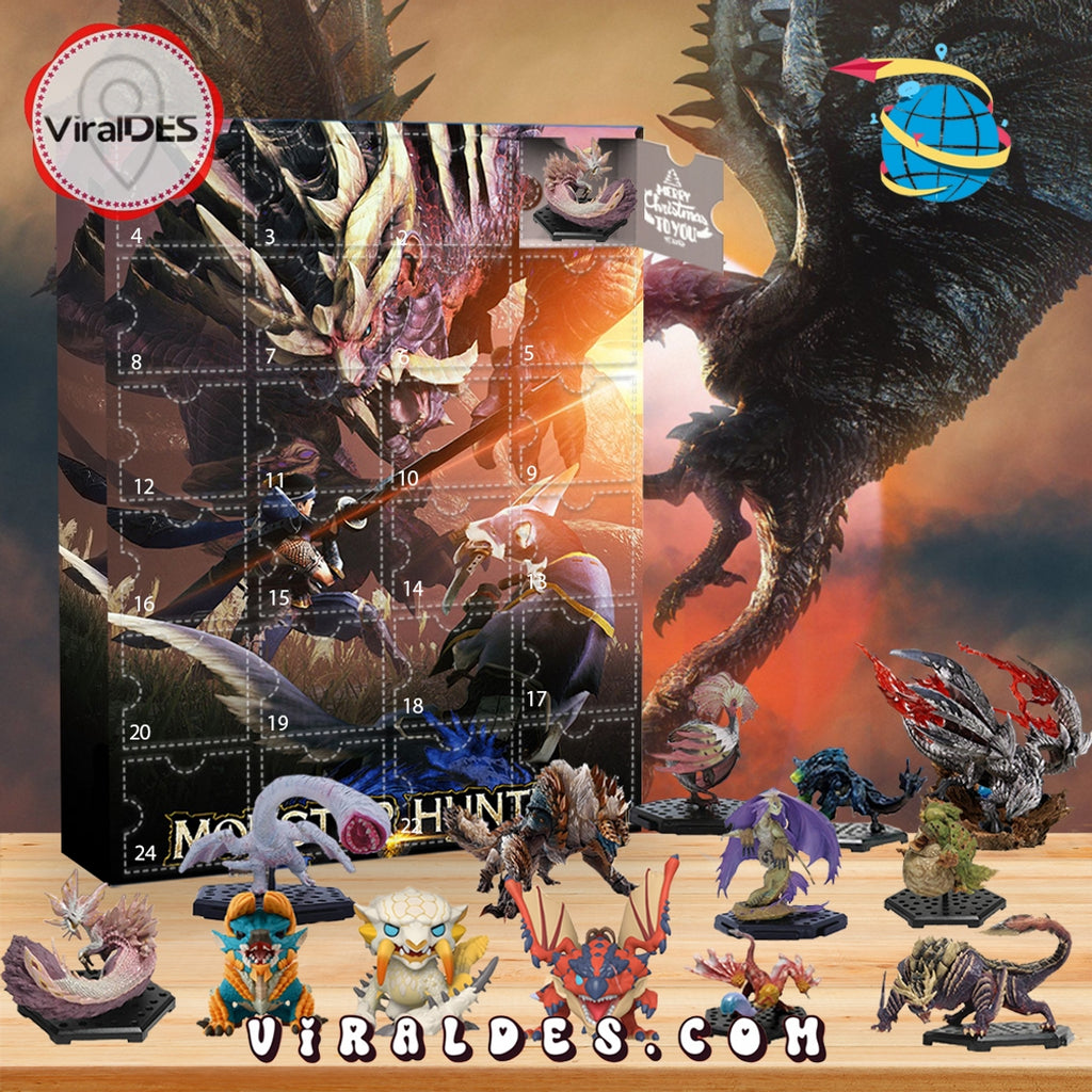 Monster Hunter 2025 Advent Calendar, 24 Gifts Are In It