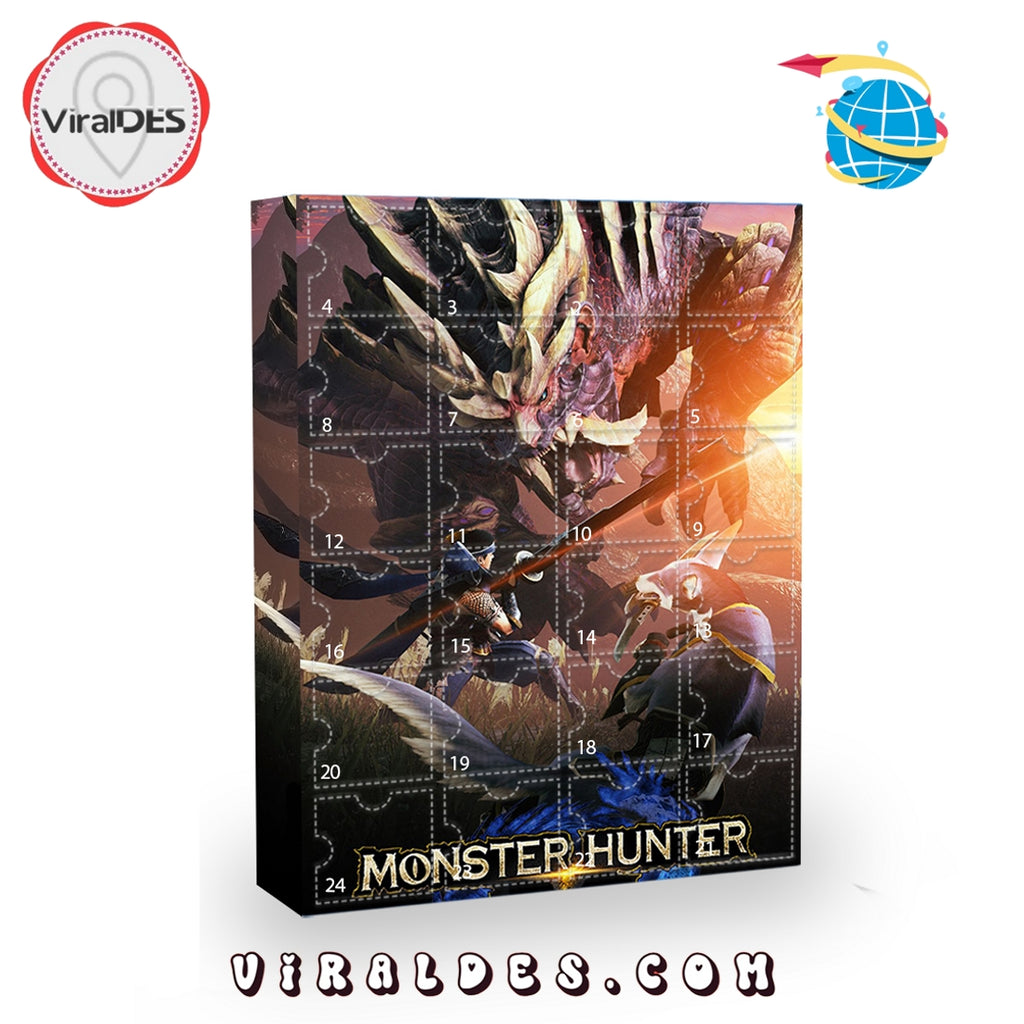 Monster Hunter 2025 Advent Calendar, 24 Gifts Are In It
