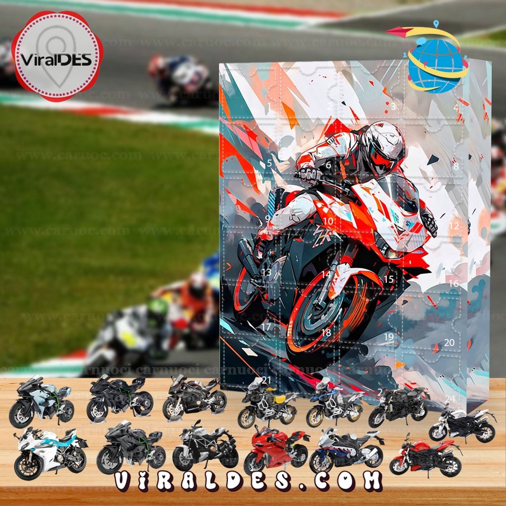 MotoGP Advent Calendar, The One With 24 Little Door