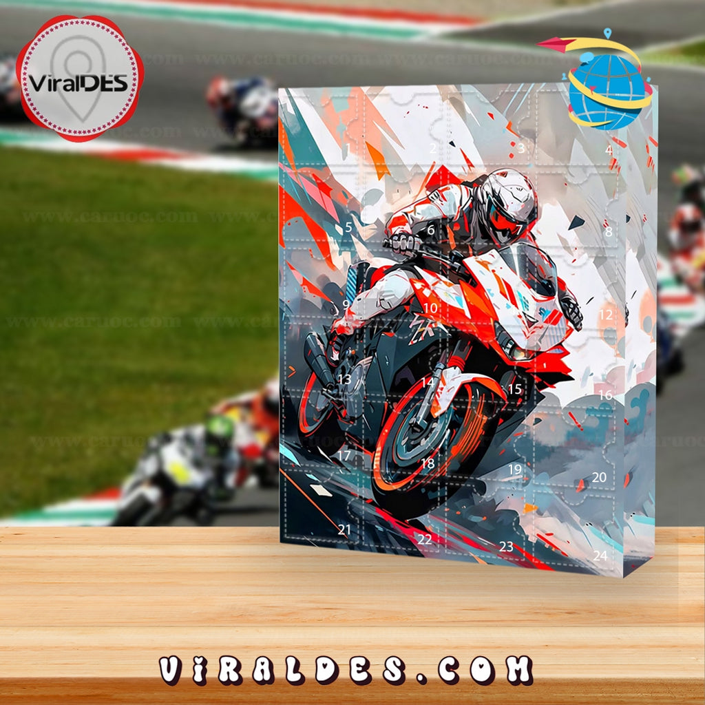 MotoGP Advent Calendar, The One With 24 Little Door