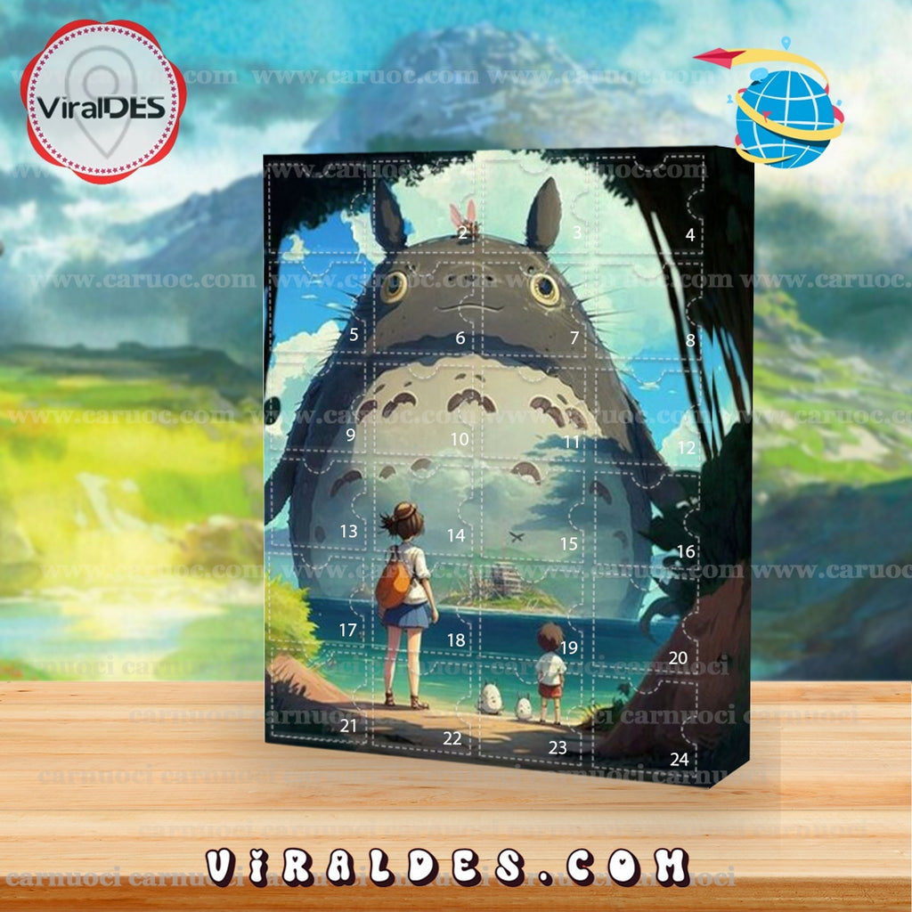 My Neighbor Totoro 2025 Advent Calendar, 24 Gifts Are In It