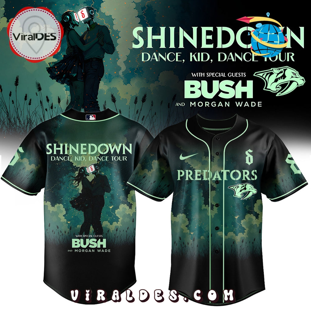 Nashville Predators x Shinedown DanceKidDance Tour Jersey