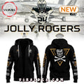 Navy Midshipmen Veterans Jolly Rogers Black Hoodie, Jogger, Cap