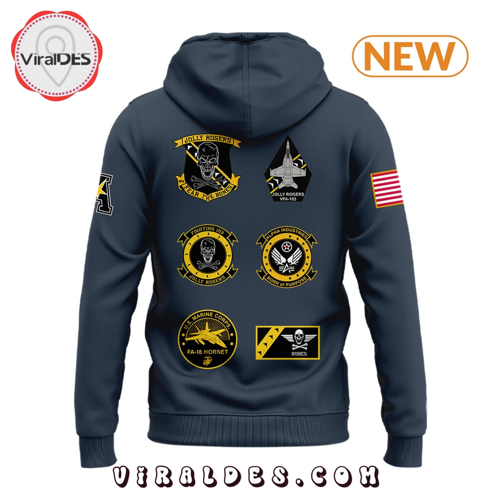 Navy Midshipmen Veterans Jolly Rogers Navy Hoodie, Jogger, Cap