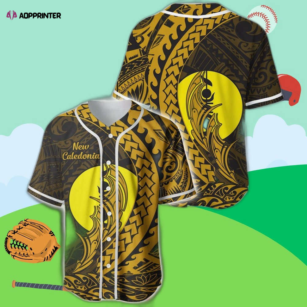 New Caledonia Wings Style Baseball Jersey - Aopprinter T-Shirts, Hoodie, Sweatshirt | WearSparks.com (Image 1)