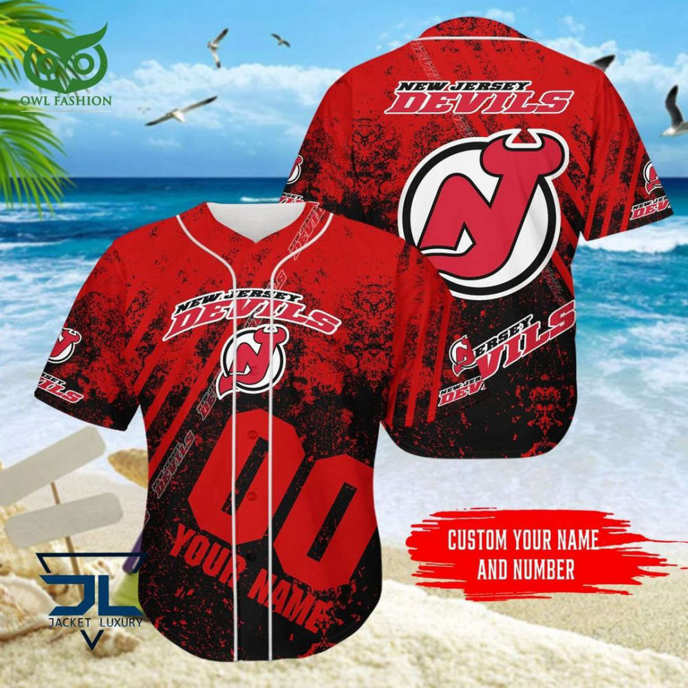 New Jersey Devils Baseball Jersey BJ0038 - lylyprint.com T-Shirts, Hoodie, Sweatshirt | WearSparks.com (Image 2)