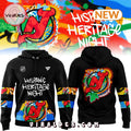 New Jersey Devils Hispanic Heritage Night Black Hoodie
