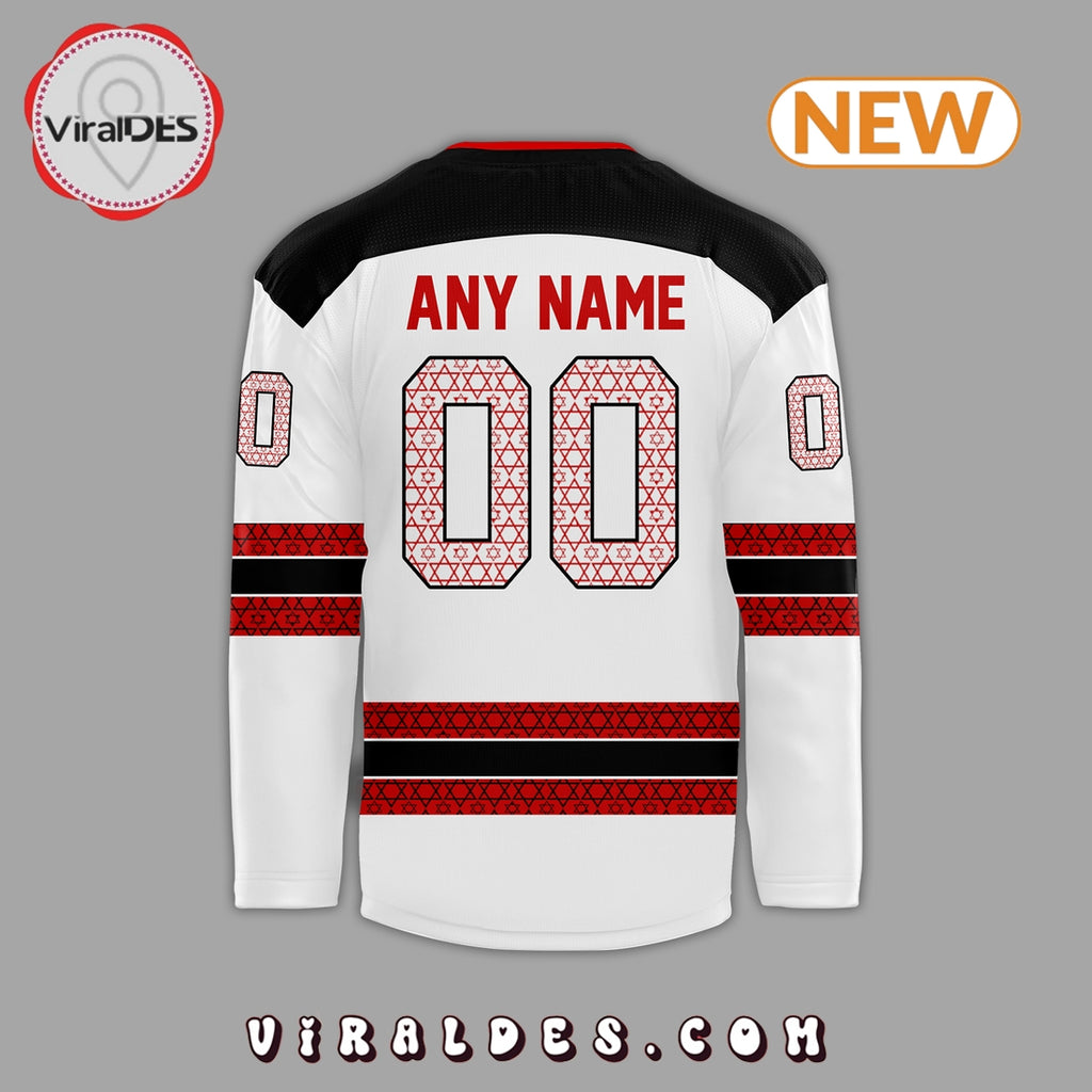 New Jersey Devils Jewish Heritage Night 2024 Hockey Jersey