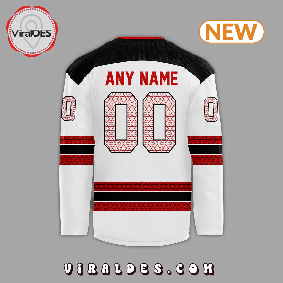 New Jersey Devils Jewish Heritage Night 2024 Hockey Jersey
