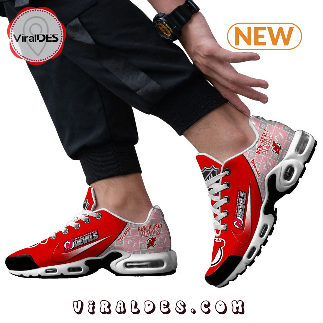 New Jersey Devils New Season Air Max Plus Shoes