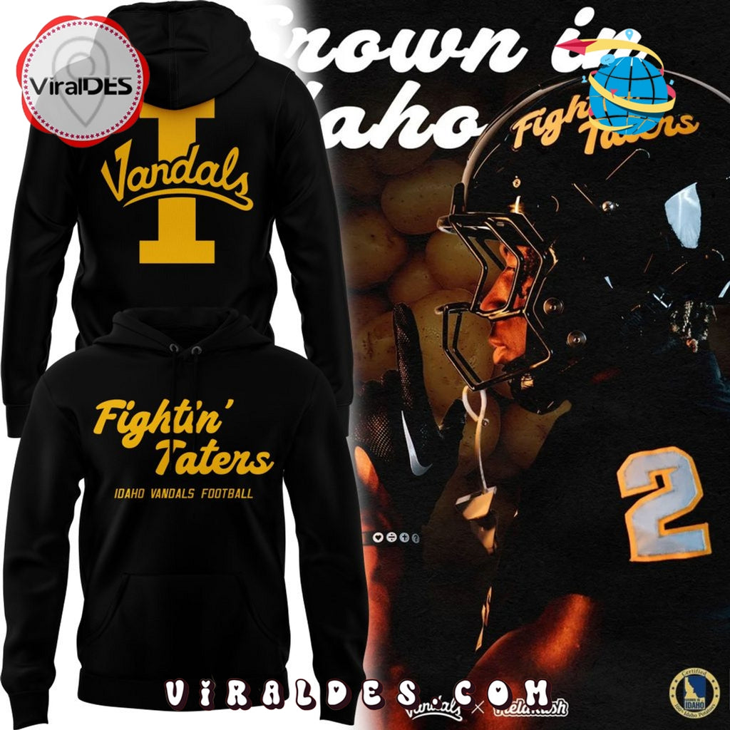 New Vandal Football Black Hoodie 2025