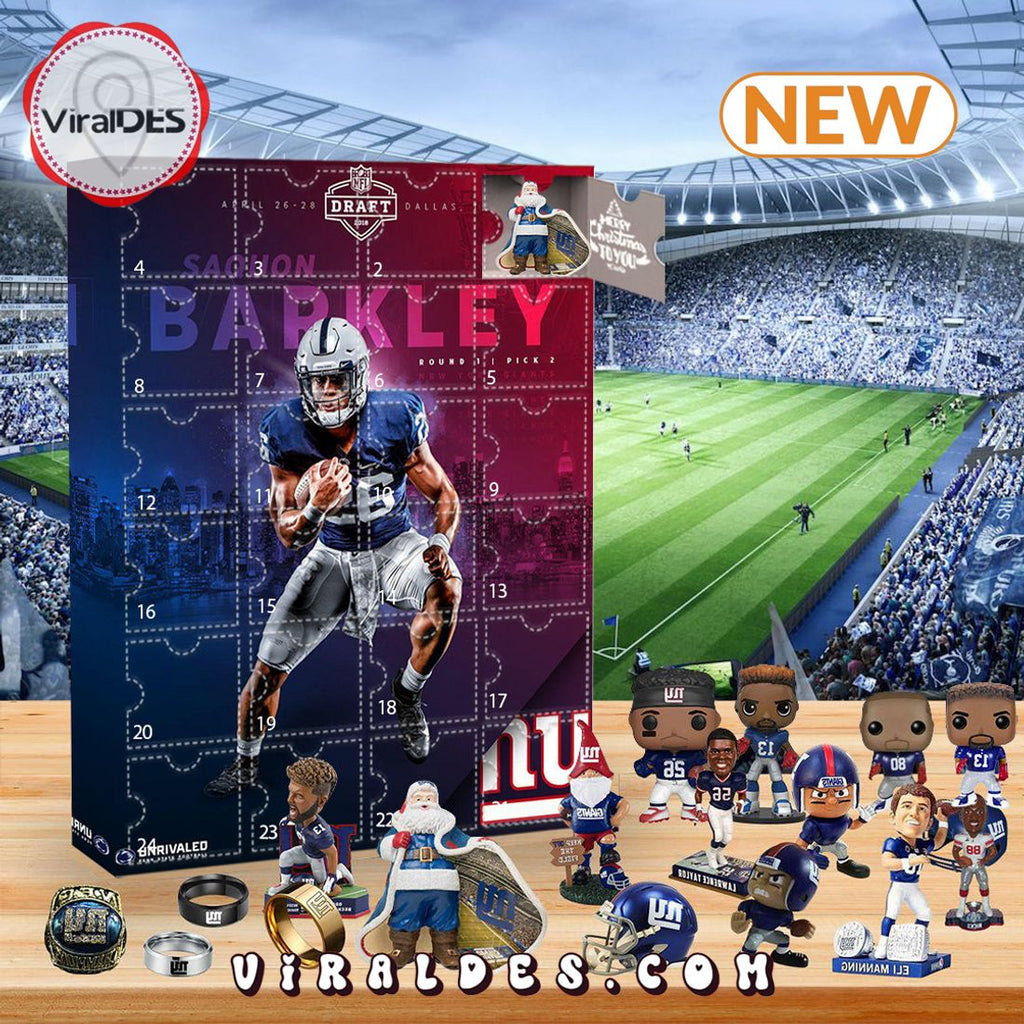 New York Giants Advent Calendar – Contains 24 Gifts