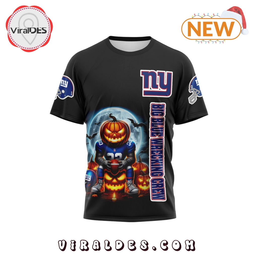 New York Giants Big Blue Wrecking Crew Halloween Shirt