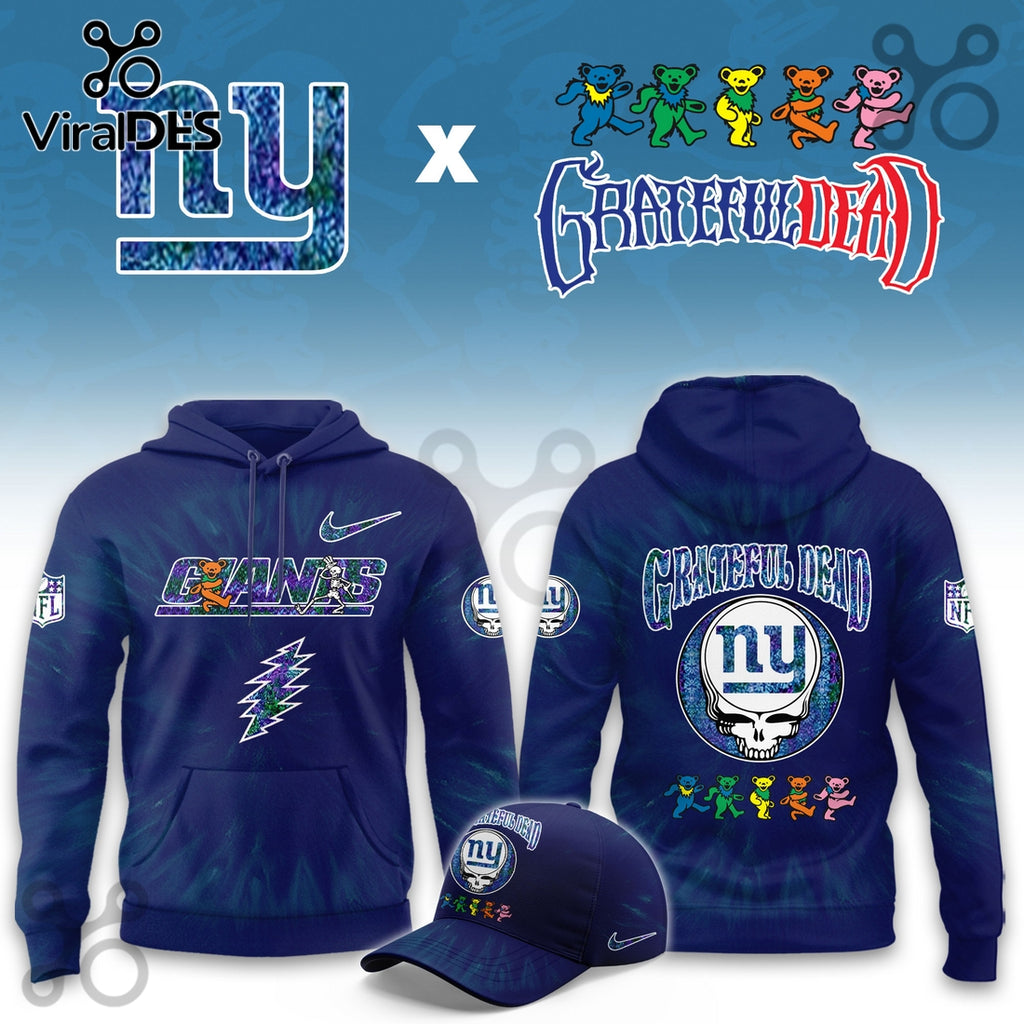 New York Giants Grateful Dead Limited Hoodie 2025
