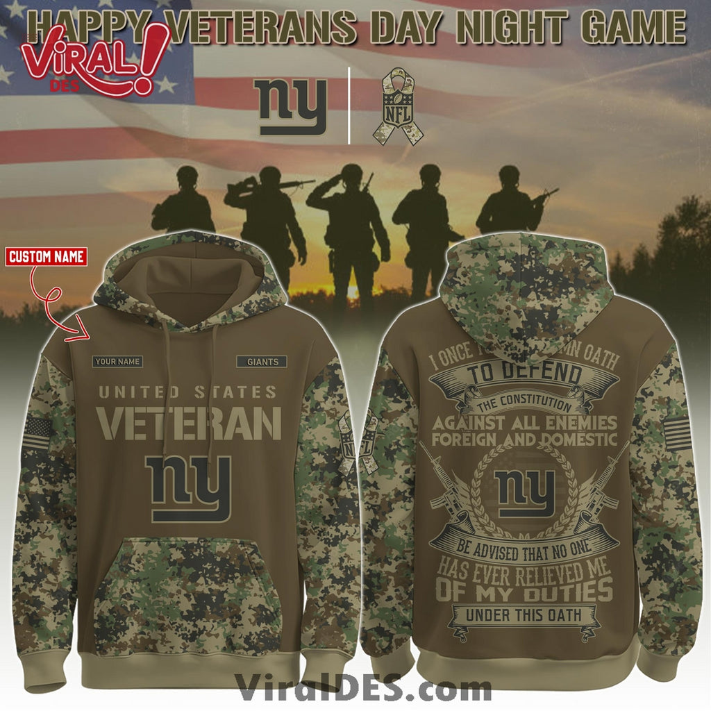 New York Giants Salute to Service Limited Editions Hoodie