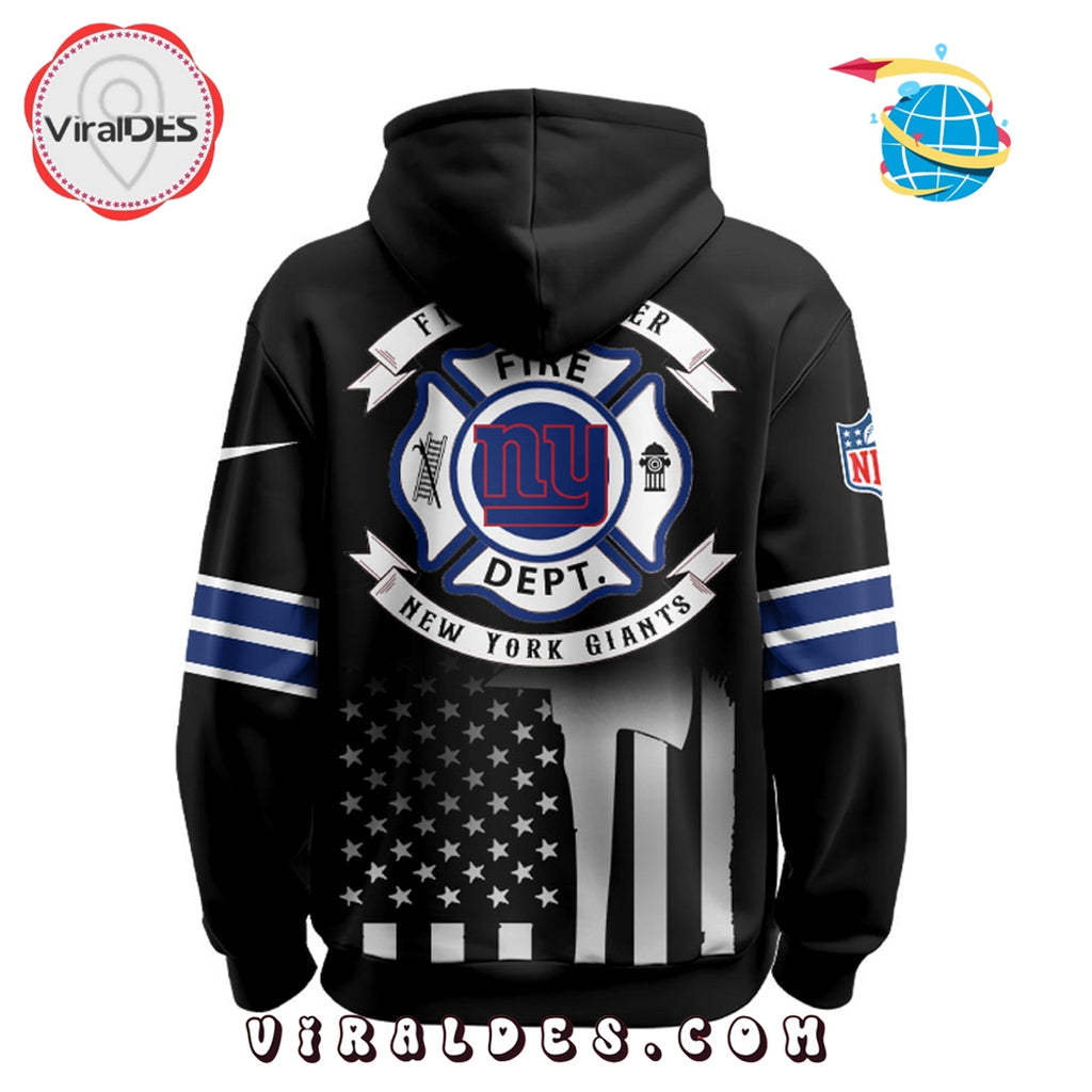 New York Giants x Firefighter Appreciation Night Game Hoodie 2025