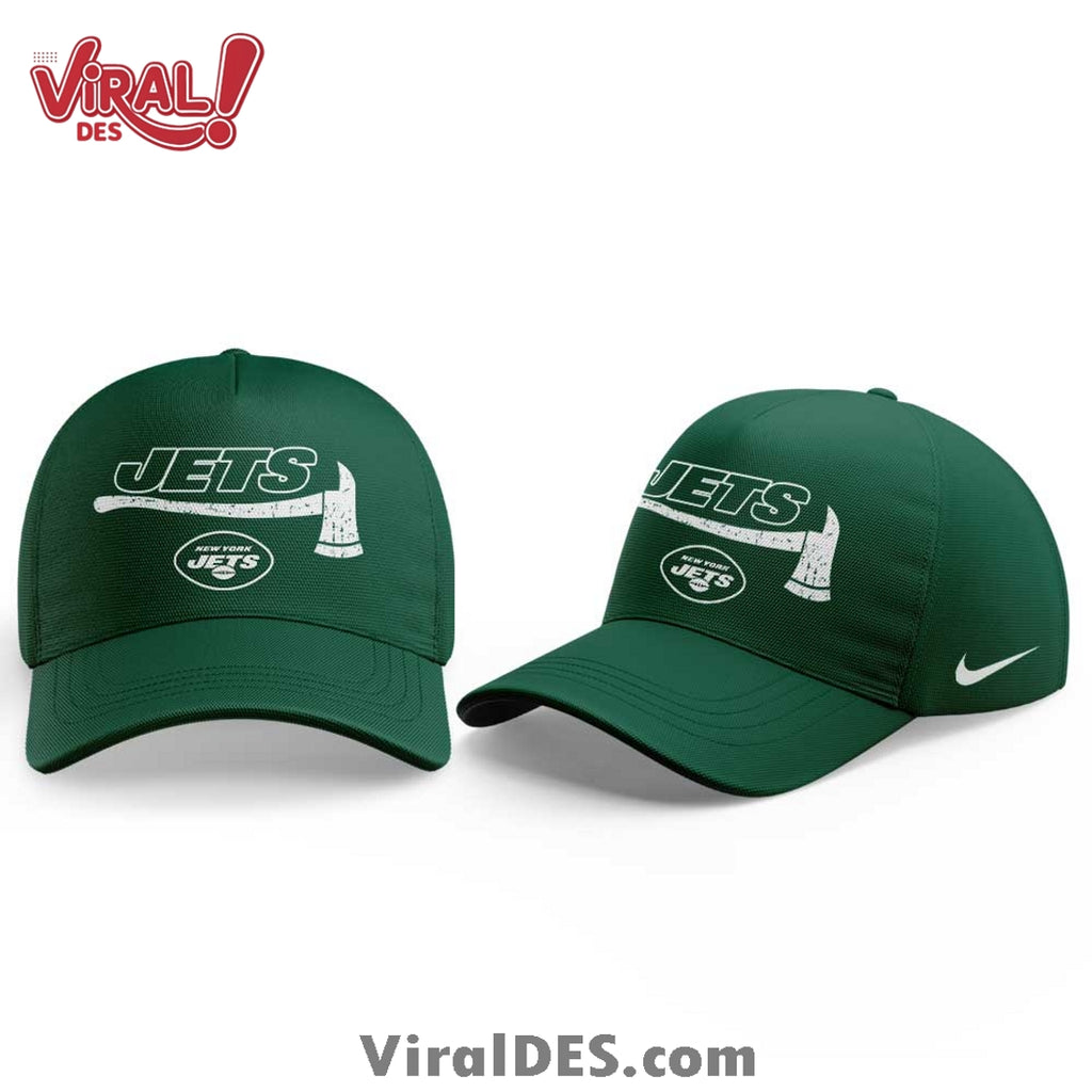 New York Jets 2025 Firefighter Application Day Hoodie And Cap