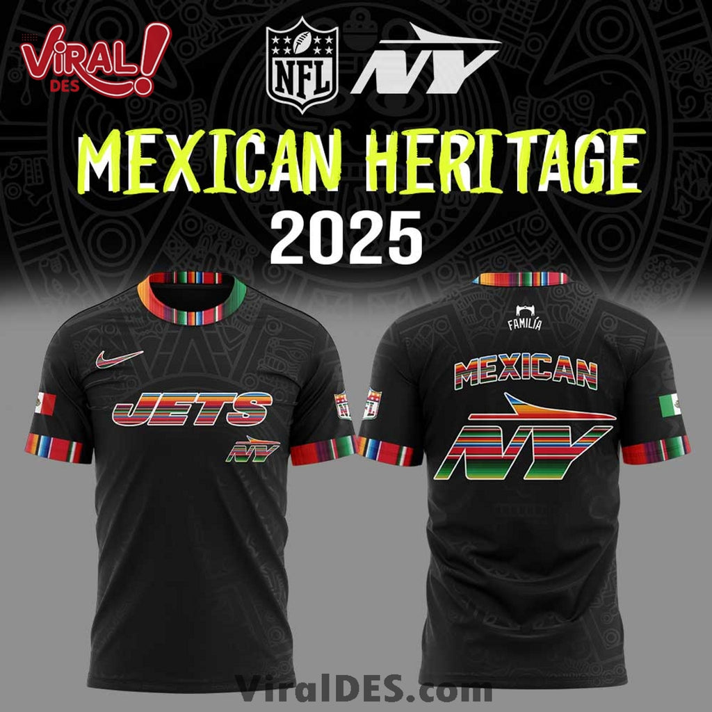 New York Jets 2025 Mexican Heritage Hoodie