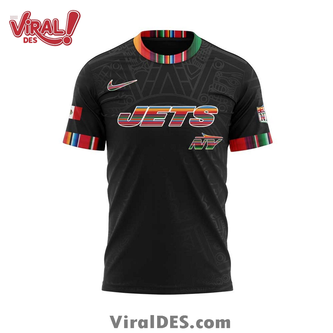 New York Jets 2025 Mexican Heritage Hoodie