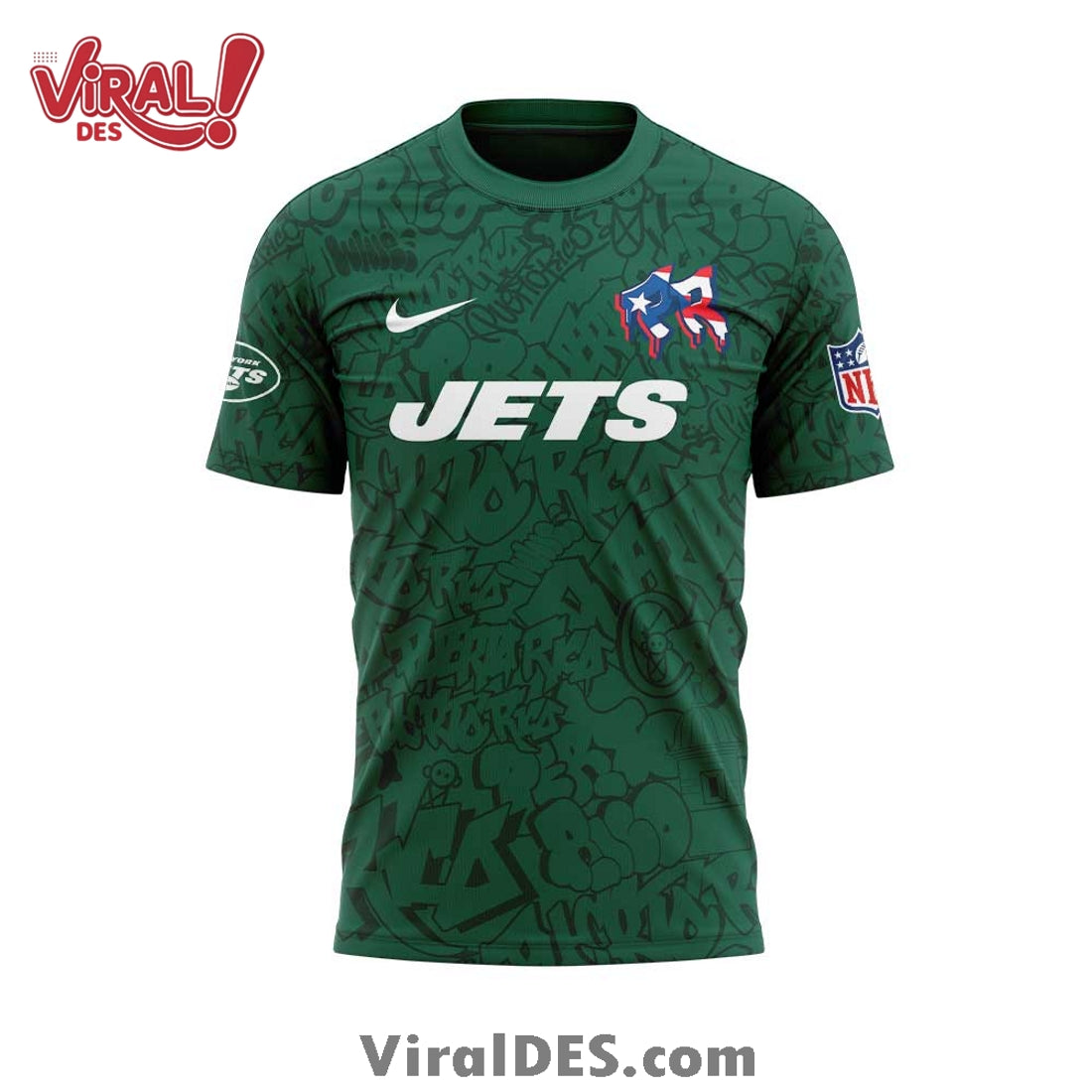 New York Jets 2025 Puerto Rico Heritage Hoodie