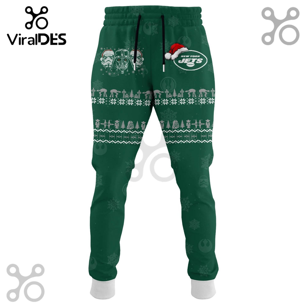 New York Jets Merry Christmas The Force Edition Hoodie 2025